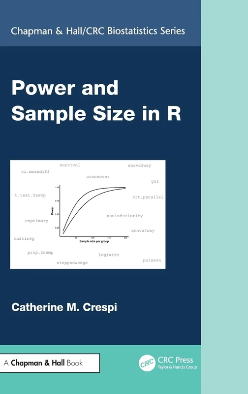 Power and Sample Size in R (Chapman & Hall/CRC Biostatistics Series)