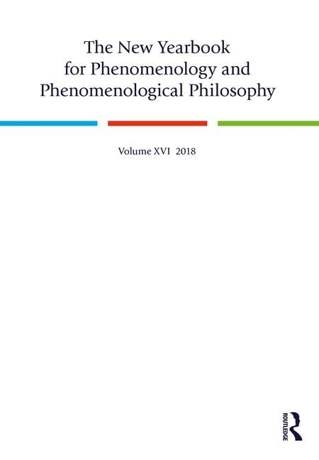 The New Yearbook for Phenomenology and Phenomenological Philosophy: Volume 16