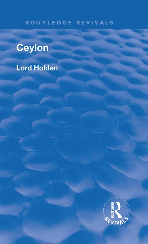 Ceylon (Routledge Revivals)