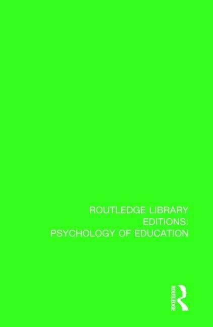 Cognitive Development and Education (Routledge Library Editions: Psychology of Education)