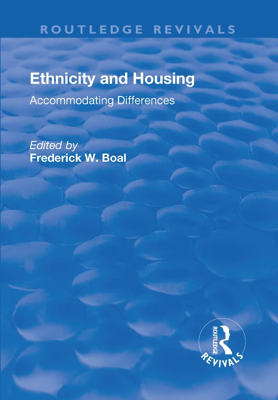 Ethnicity Housing: Accommodating the Differences (Routledge Revivals) - Image 1