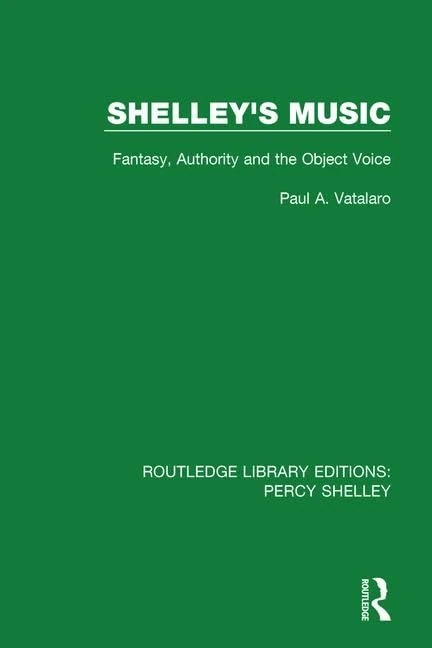 Shelley's Music: Fantasy, Authority and the Object Voice: 4 (RLE: Percy Shelley)