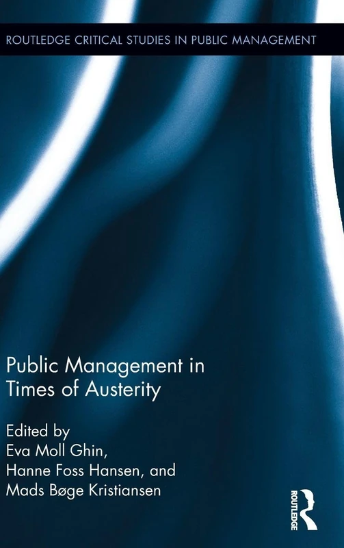 Routledge Public Management in Times of Austerity - Book