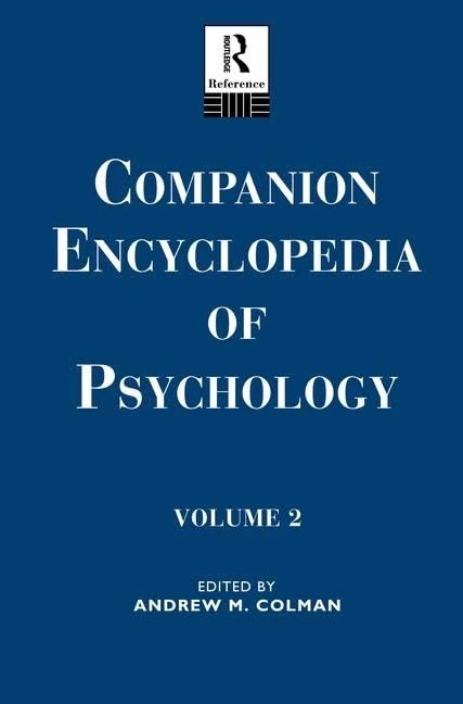 Companion Encyclopedia of Psychology: Volume Two: 2
