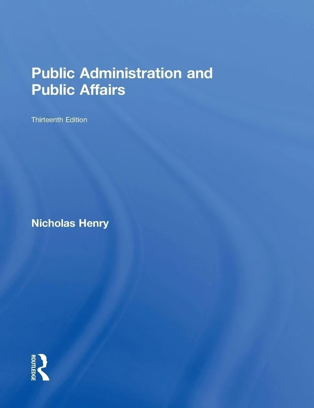Public Administration and Public Affairs
