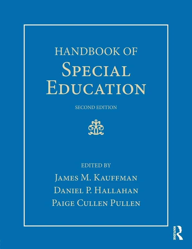 Handbook of Special Education