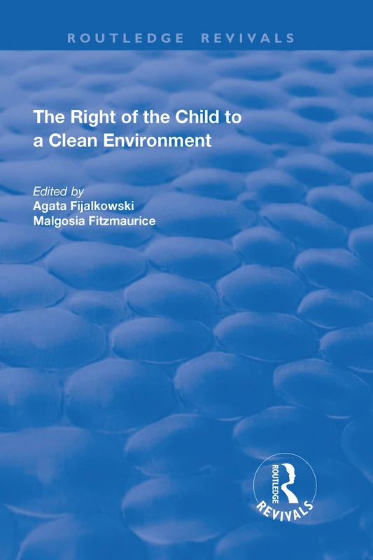 Routledge - The Right of the Child to a Clean Environment - Image 1