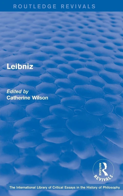 Routledge Leibniz (2001) Routledge Revivals Philosophy Book