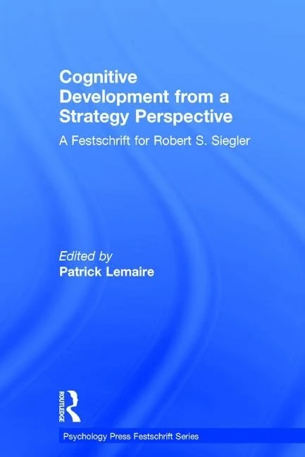 Routledge Cognitive Development from a Strategy Perspective