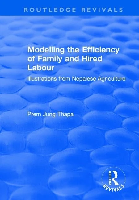 Routledge Modelling the Efficiency of Family and Hired Labour