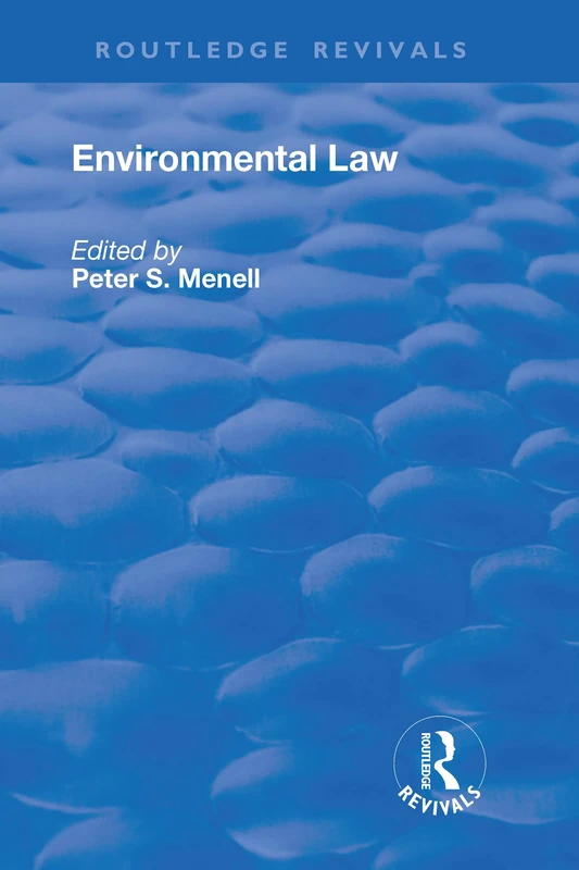 Environmental Law (Routledge Revivals)