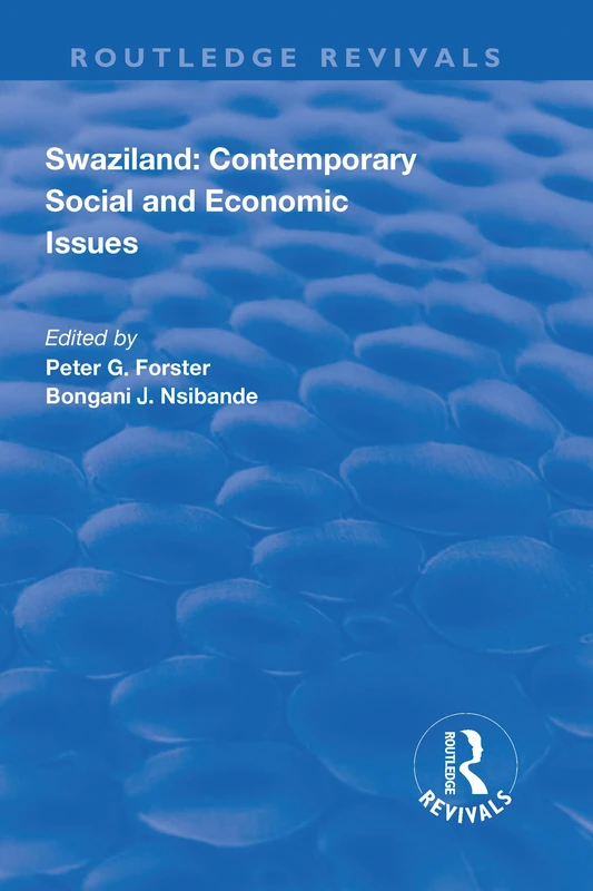 Routledge Swaziland: Contemporary Social and Economic Issues