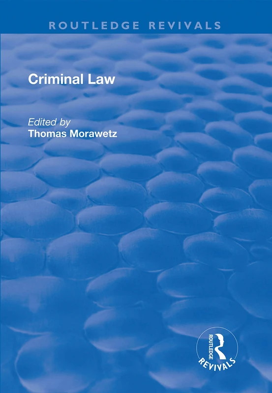 Routledge Criminal Law (Routledge Revivals) - Academic Book