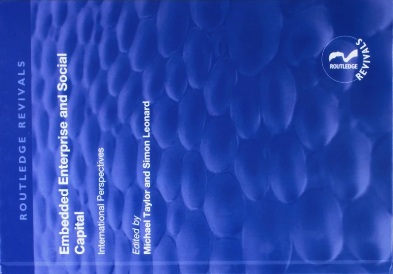 Routledge Embedded Enterprise and Social Capital - Book