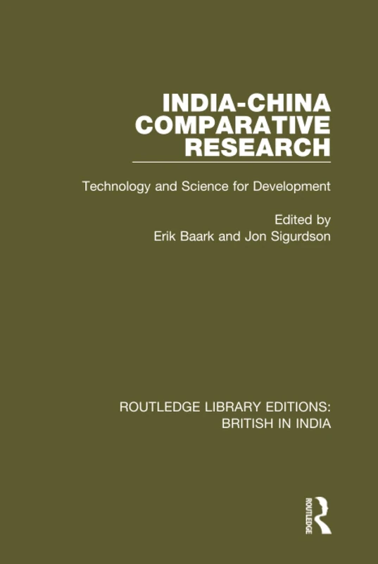 Routledge India-China Comparative Research Science and Tech