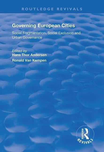 Routledge Governing European Cities - Urban Governance Book