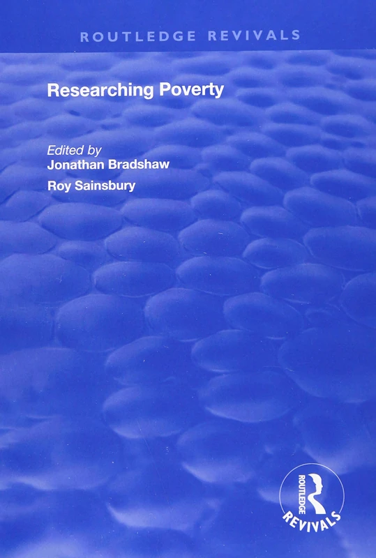 Routledge Researching Poverty (Routledge Revivals) Book