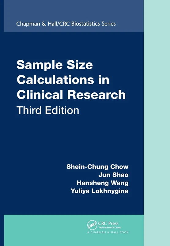 CRC Press Sample Size Calculations in Clinical Research Book