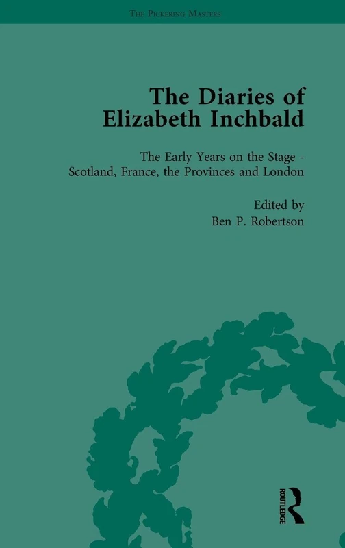 Routledge - The Diaries of Elizabeth Inchbald Vol 1
