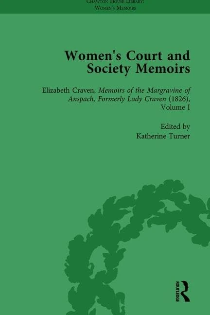 Routledge Women's Court and Society Memoirs, Part II vol 8