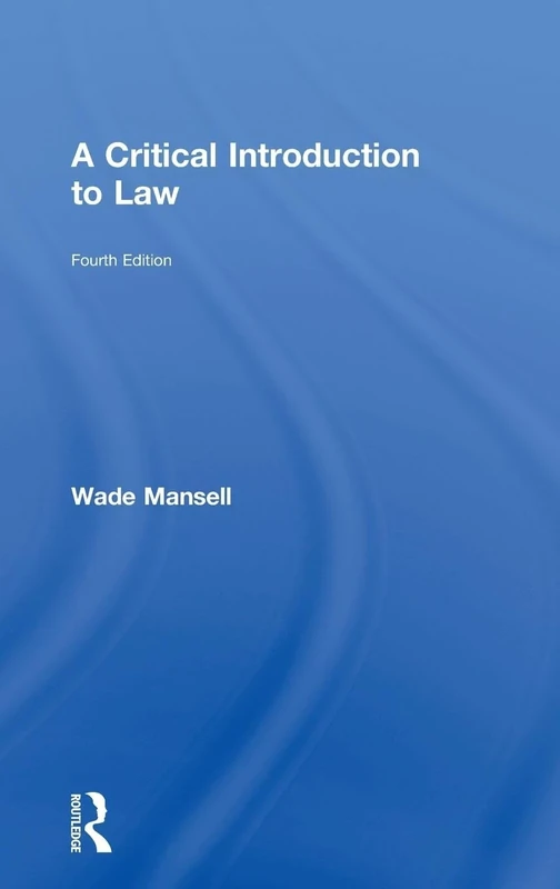 A Critical Introduction to Law