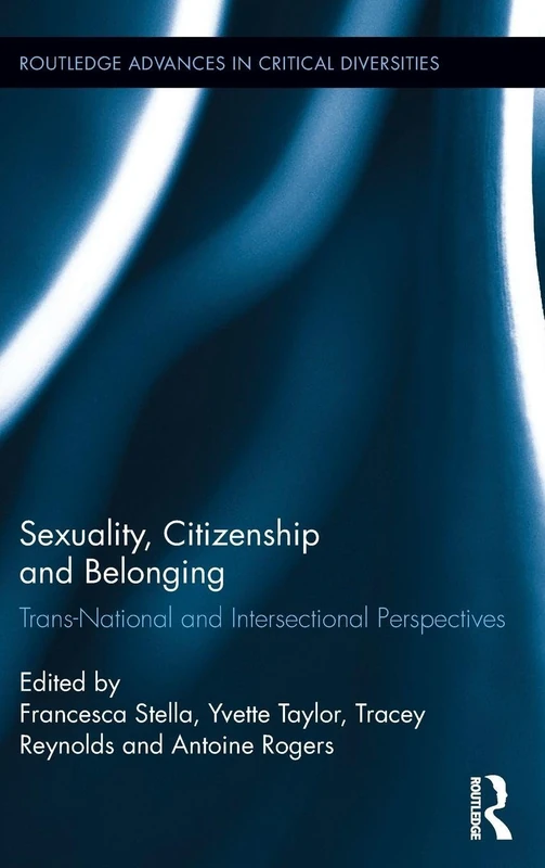 Routledge Sexuality, Citizenship and Belonging - Book 1