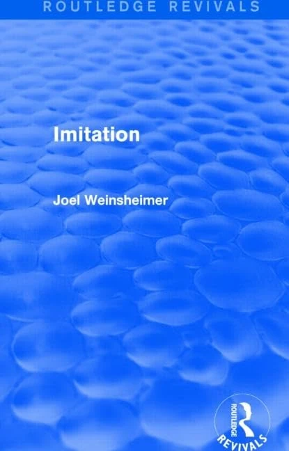 Imitation (Routledge Revivals) - Joel Weinsheimer Book