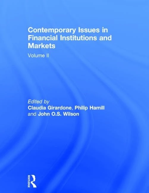 Contemporary Issues in Financial Institutions and Markets: Volume II: 2