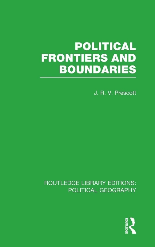 Routledge Political Frontiers and Boundaries - Geography Book