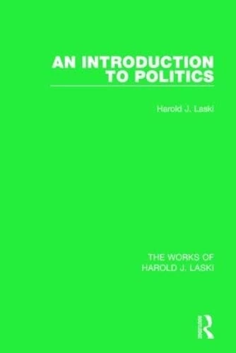 An Introduction to Politics (Works of Harold J. Laski) - Image 1