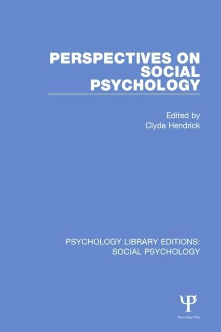 Routledge Perspectives on Social Psychology - Psychology Library