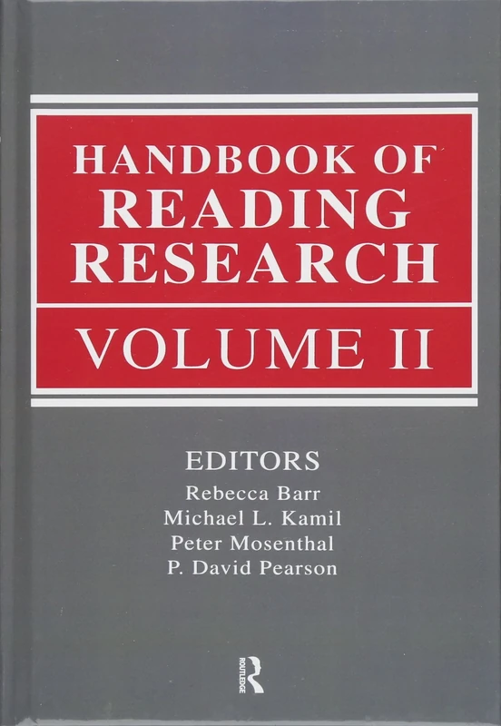 Handbook of Reading Research, Volume II: 2