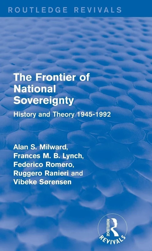 Routledge The Frontier of National Sovereignty - History and Theory