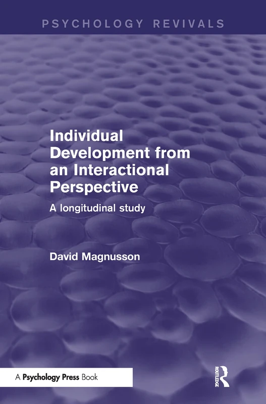 Routledge Individual Development - Longitudinal Psychology Study