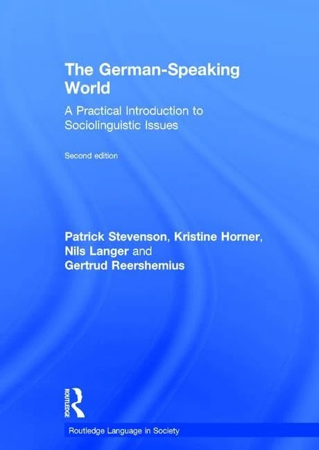 Routledge The German-Speaking World Sociolinguistic Textbook