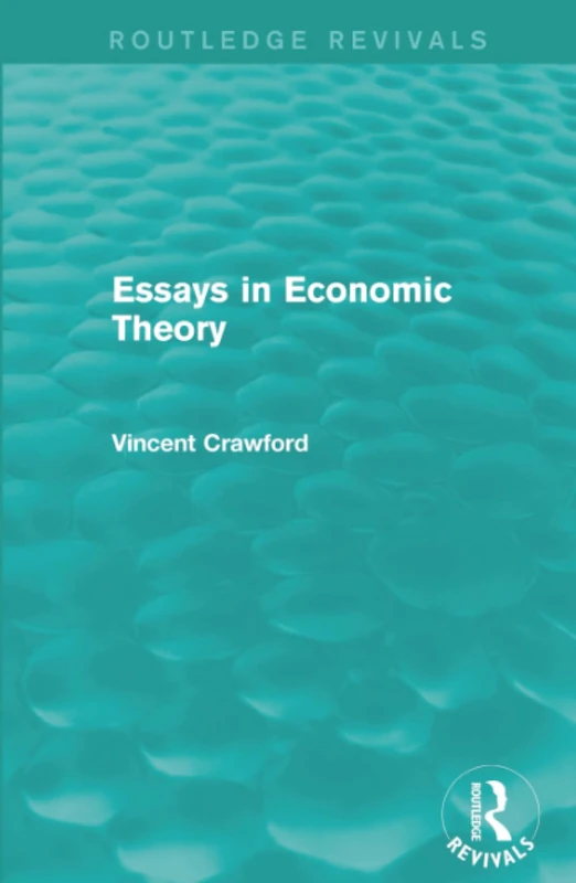 Essays in Economic Theory (Routledge Revivals) - Image 1