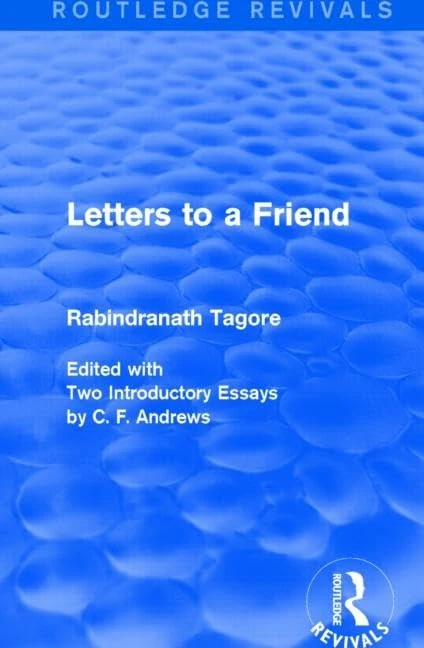 Routledge Letters to a Friend - Rabindranath Tagore Collection - Image 1