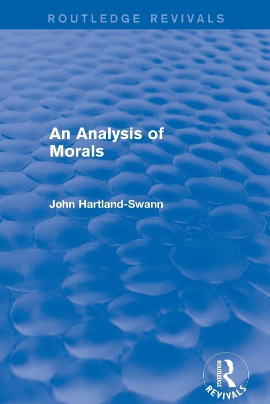 An Analysis of Morals (Routledge Revivals)