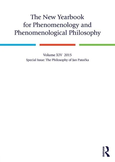 The New Yearbook for Phenomenology and Phenomenological Philosophy: Volume 14, Special Issue: The Philosophy of Jan Patočka