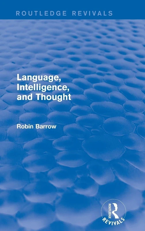 Language, Intelligence, and Thought (Routledge Revivals) - Image 1