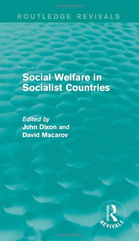 Routledge Social Welfare in Socialist Countries - Book