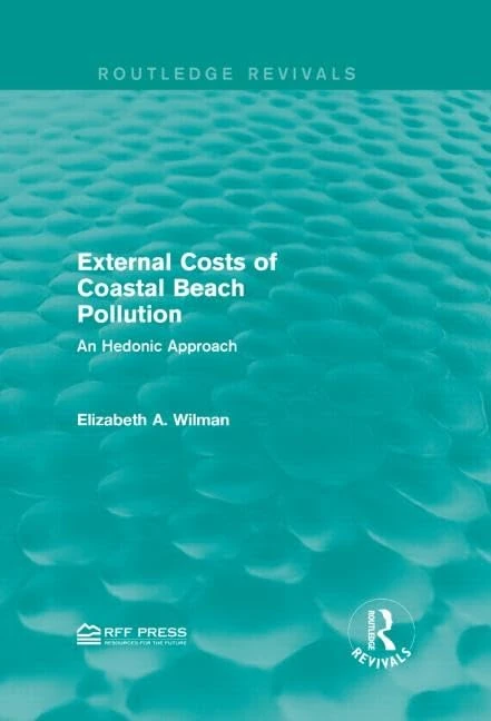 Routledge External Costs of Coastal Beach Pollution Book - Image 1