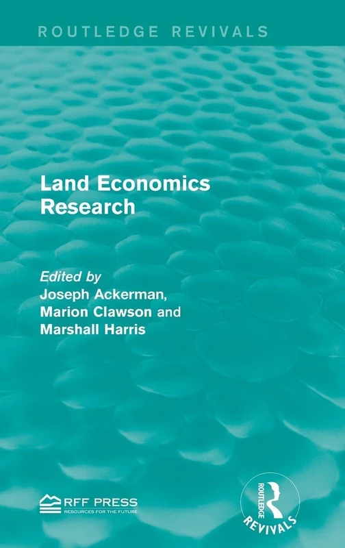 Land Economics Research (Routledge Revivals)