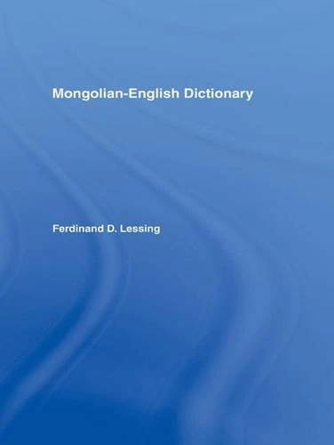 Mongolian-English Dictionary