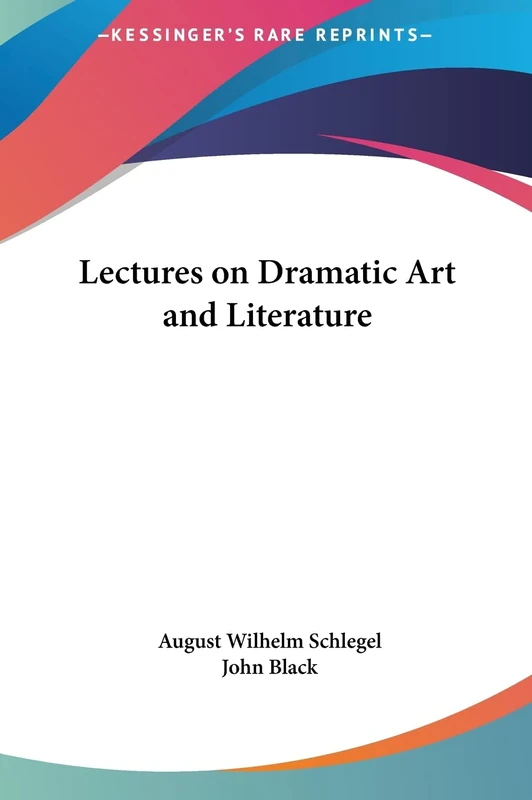 Lectures on Dramatic Art and Literature - Image 1