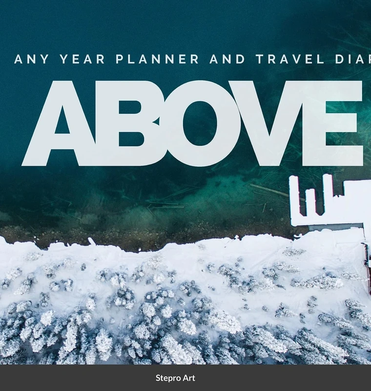 Above: any year planner and travel diary