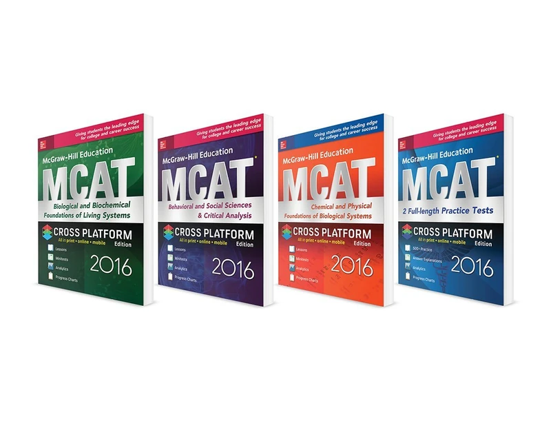 McGraw-Hill Education MCAT 2016 Value Pack (Mcgraw-hill Education Mcat Test Preparation)