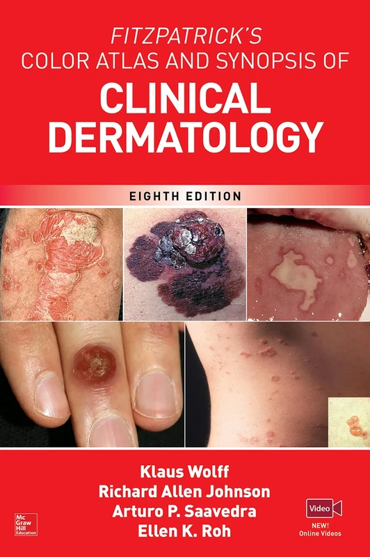Fitzpatrick's Color Atlas, 8th Ed (DERMATOLOGY)