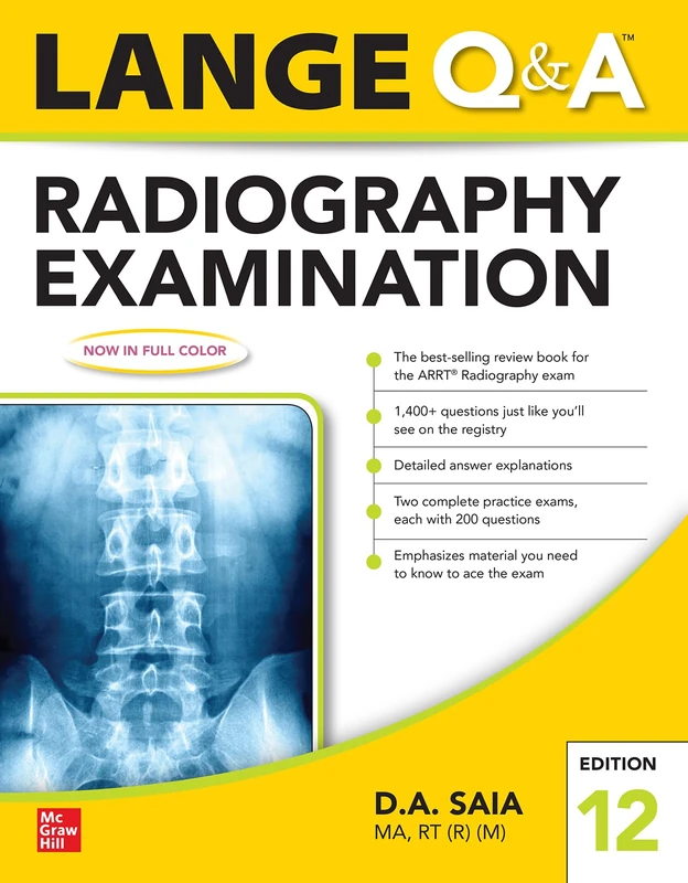 Lange Q & A Radiography Examination 12e (A & L ALLIED HEALTH)