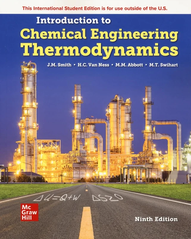 Introduction to Chemical Engineering Thermodynamics ISE